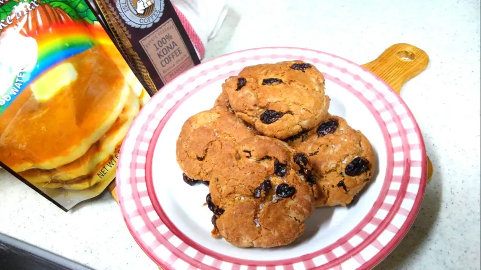 ハワイのパンケーキミックスでスコッキー|もいすけさん