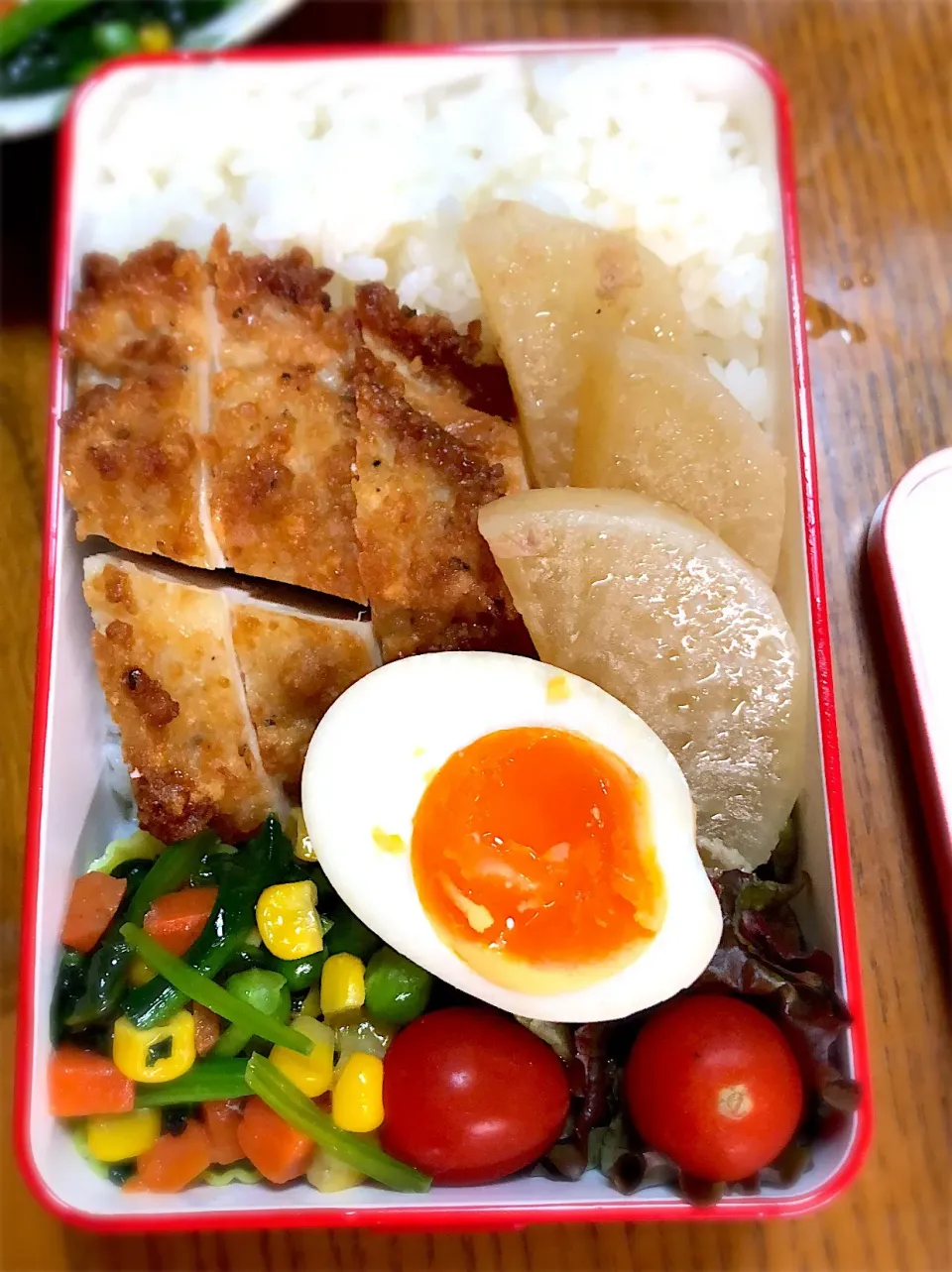 11月2日(金) チキンカツ弁当🦆|かよっぺさん