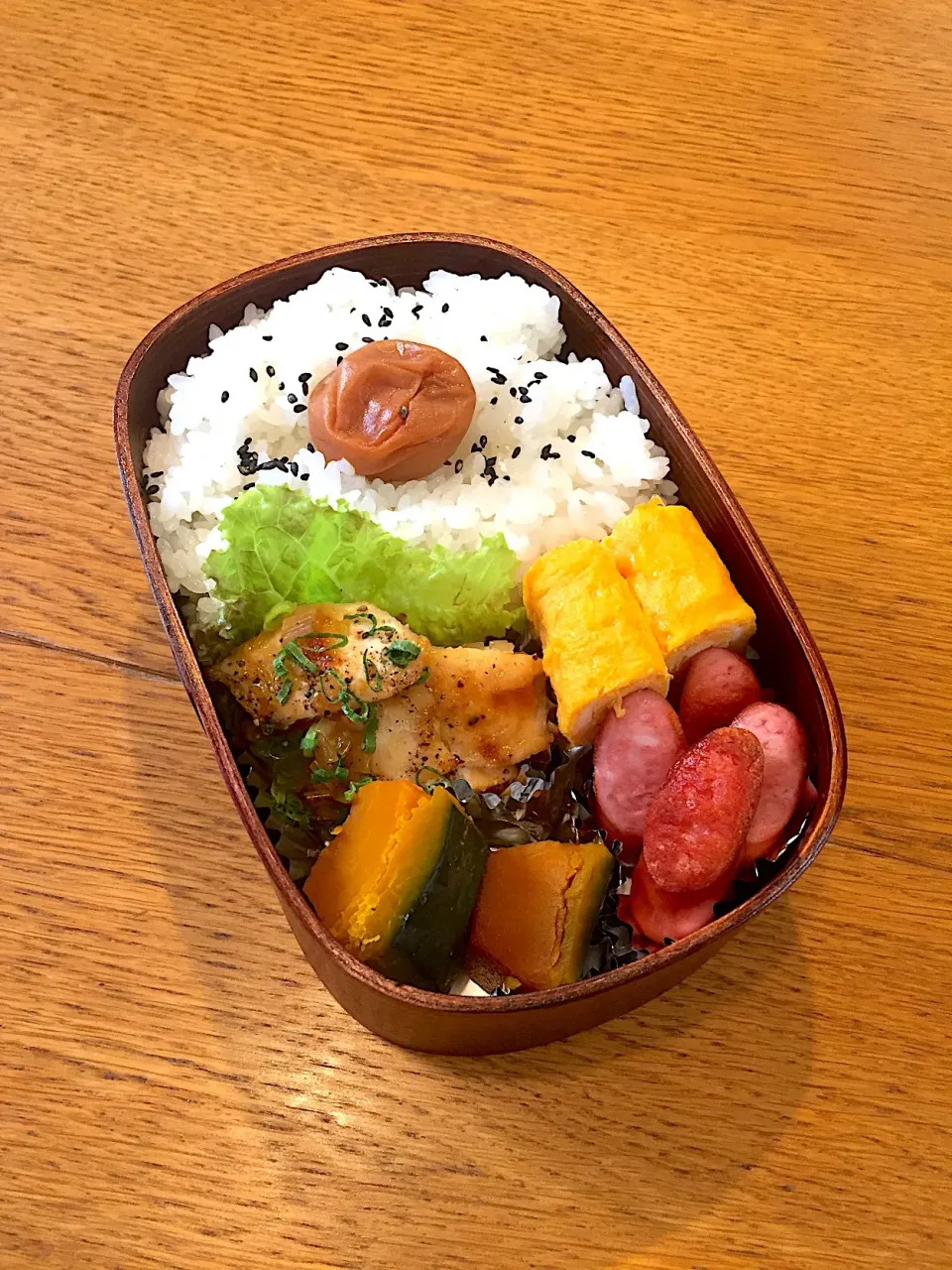 Snapdishの料理写真:高校生のお弁当  カジキのネギ塩だれステーキ|まつださんさん