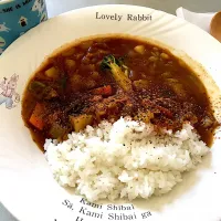 Snapdishの料理写真:薬膳カレー🍛#薬膳漢方検定#二日酔いの朝に食べたい