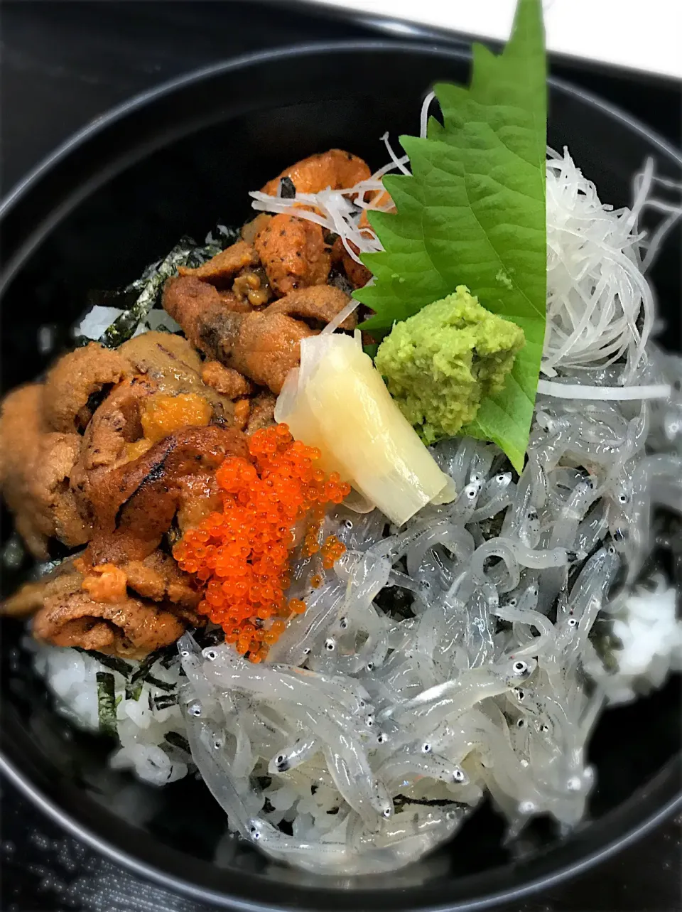 うに.しらす丼|料理長さん