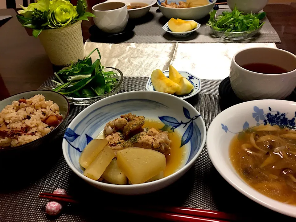 Snapdishの料理写真:鶏肉大根|krchopさん