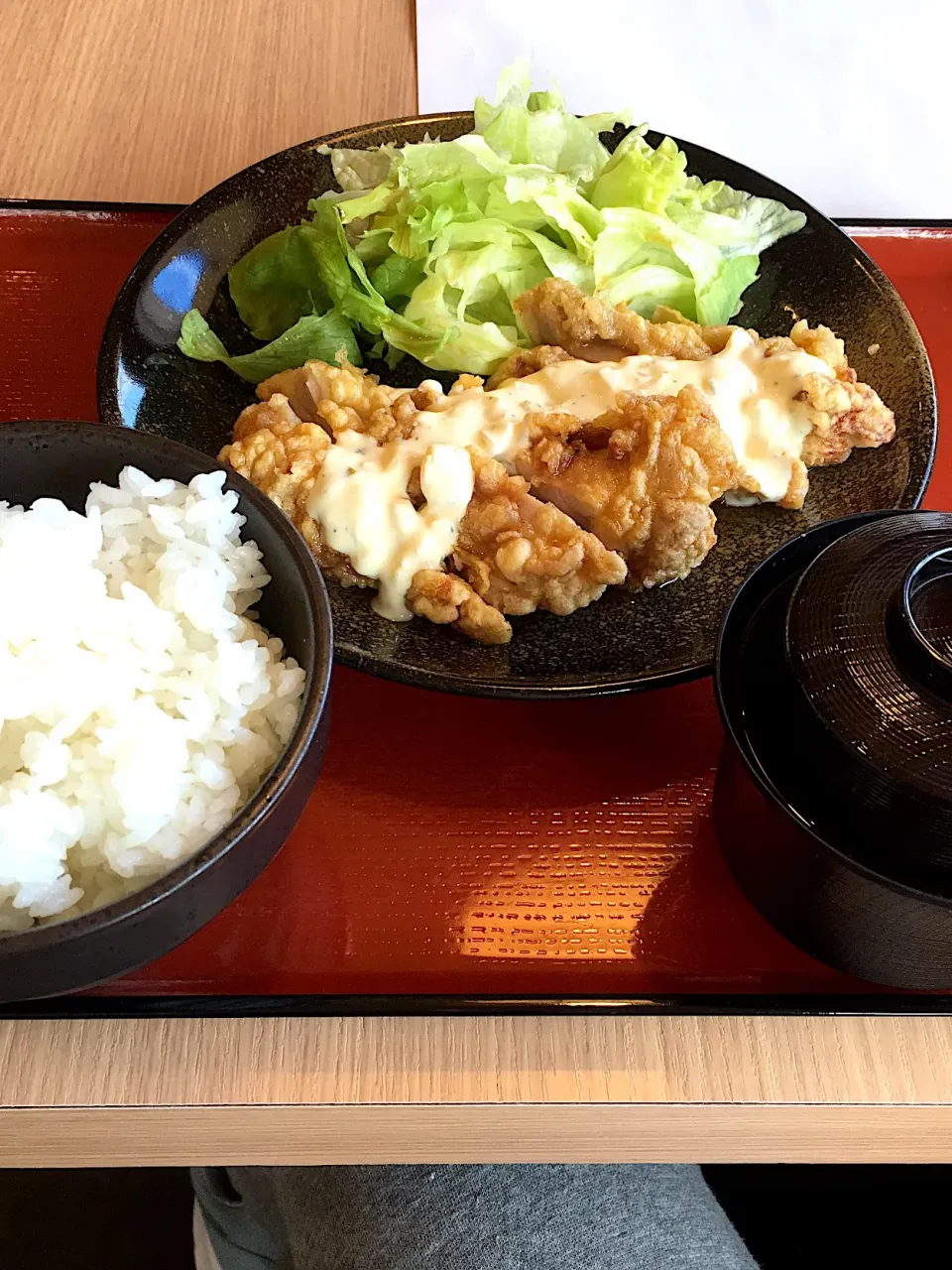 Snapdishの料理写真:ランチ限定チキン南蛮定食@ どん亭 水戸大塚店(¥648込み)|Go Satoさん