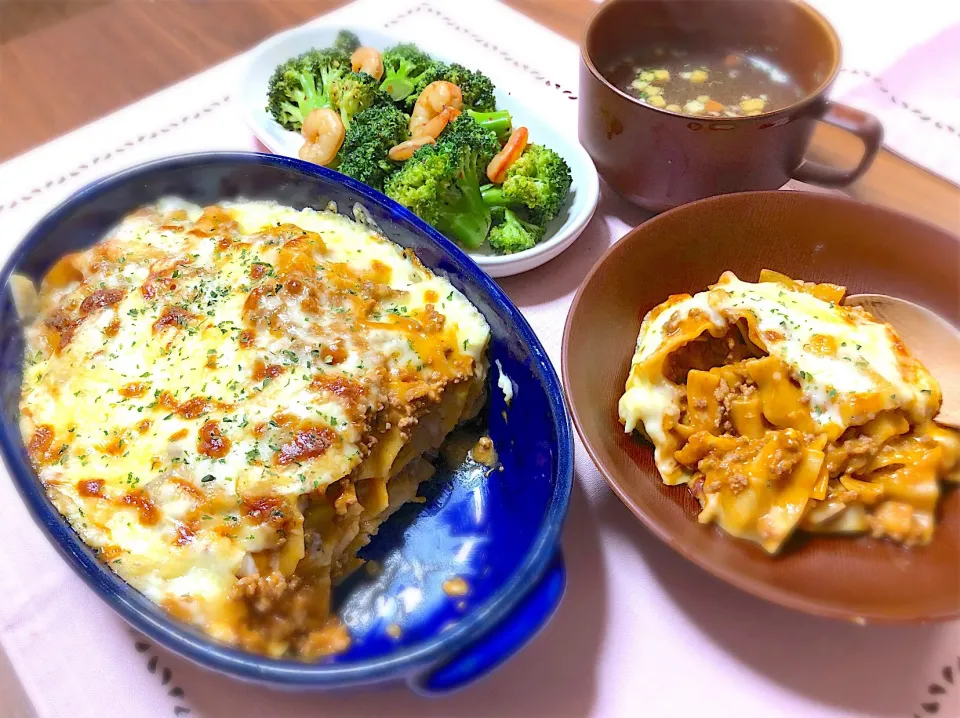 #ラザニア🍴
#ブロッコリー🥦アーリオオーリオ|ハナさん