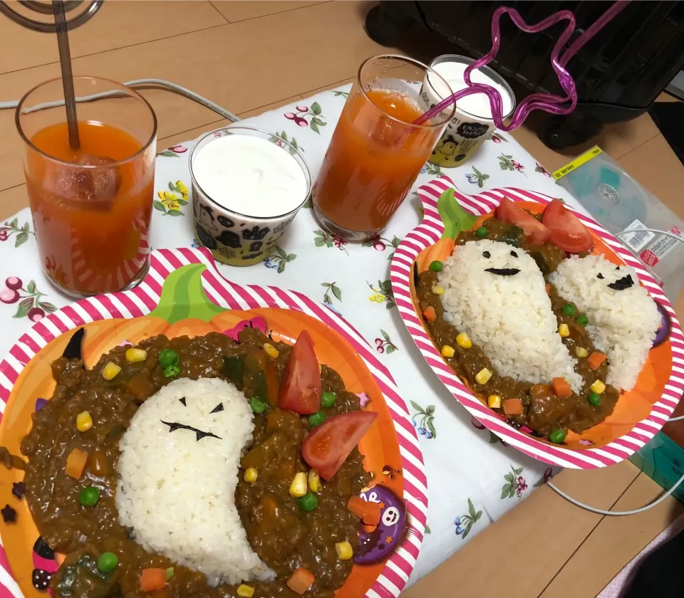 Snapdishの料理写真:はろうぃんぱーてぃー🎃💕|高田春花さん