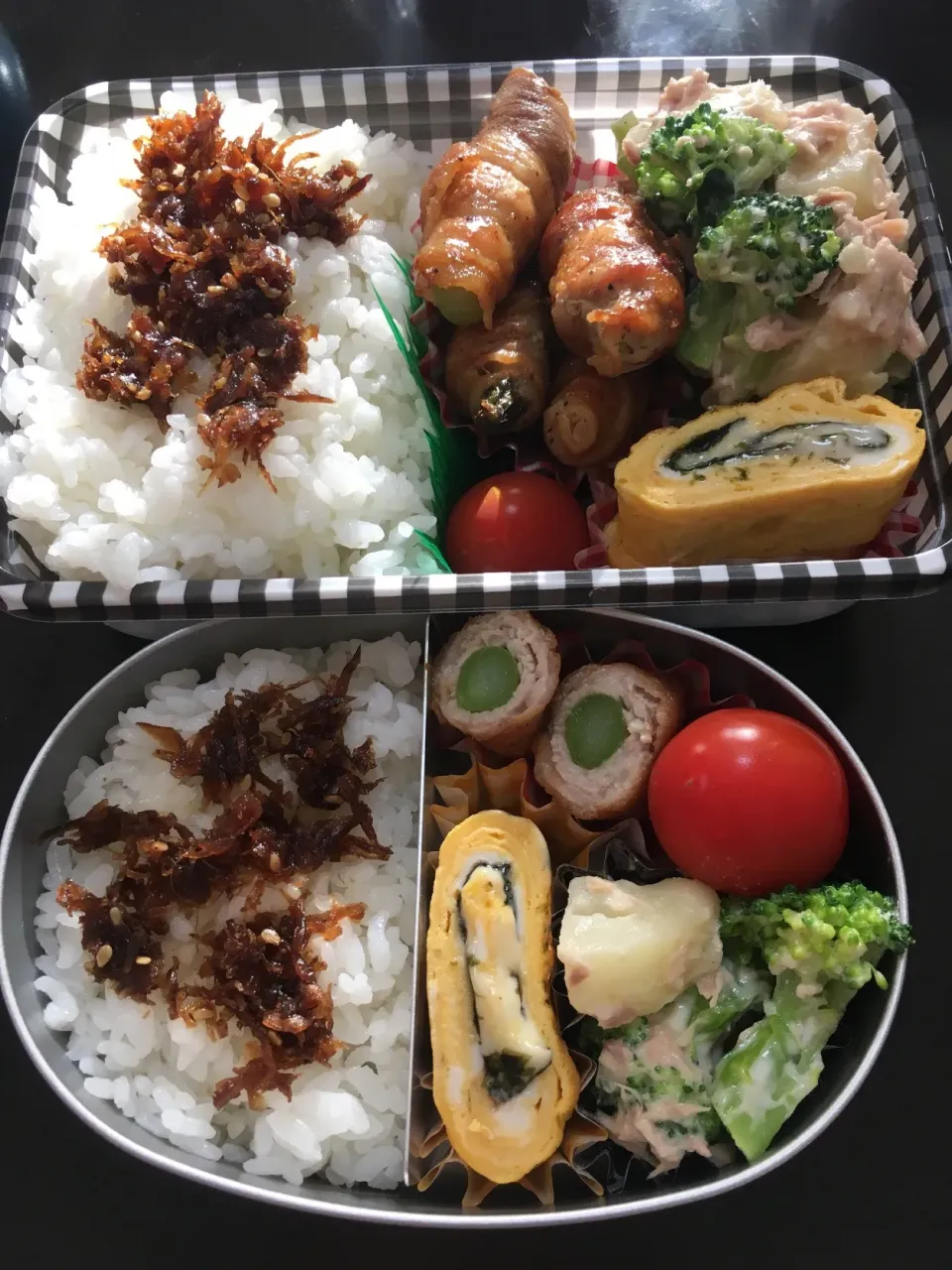 Snapdishの料理写真:2 Nov 2018, 4歳娘とパパのお弁当〜|kikkiさん