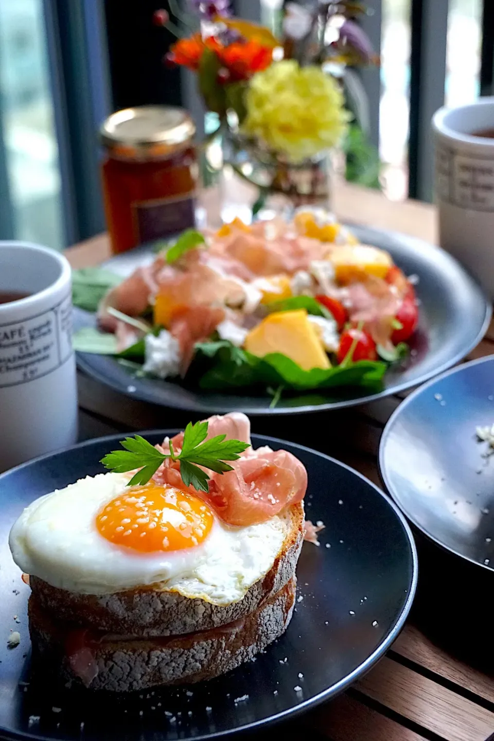 🥚森のたまごを使ったクロックマダム🥪|まあさん