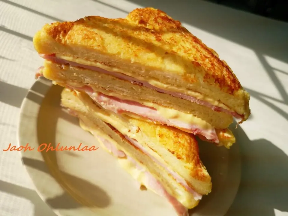 🥪Monte Cristo Sandwich🥪|🍀Jaoh Ohlunlaa🍀さん