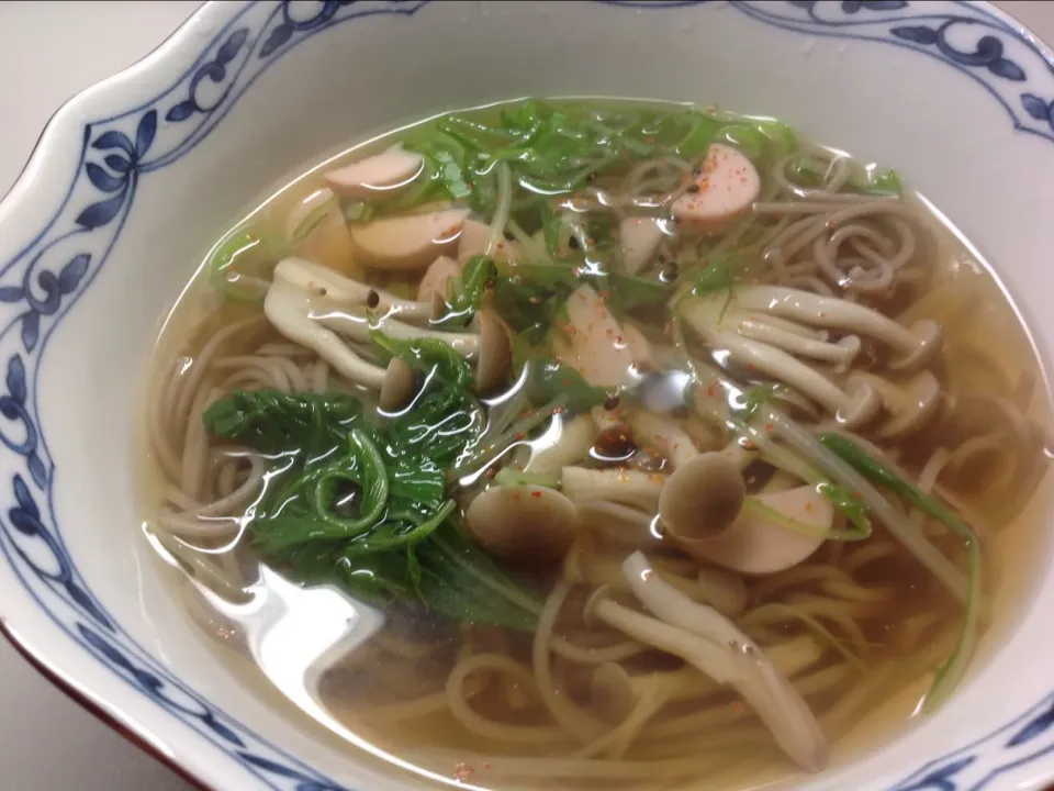 Snapdishの料理写真:あったか蕎麦|shozuuさん