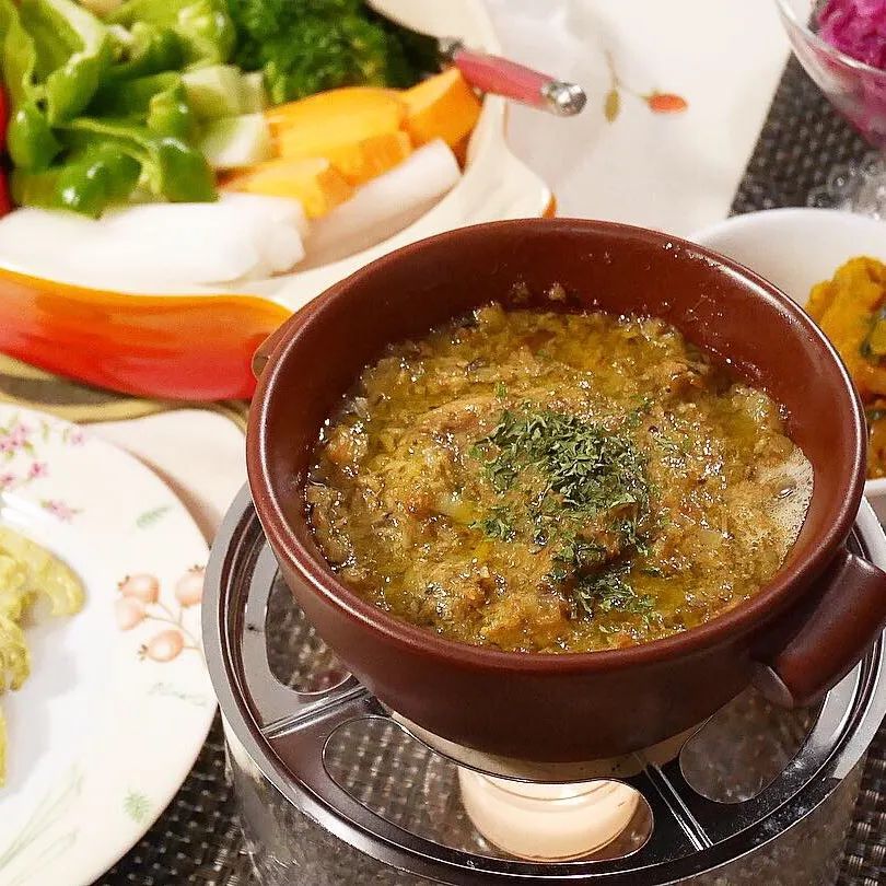 鯖味噌煮缶でサバーニャカウダ♡|Mayさん