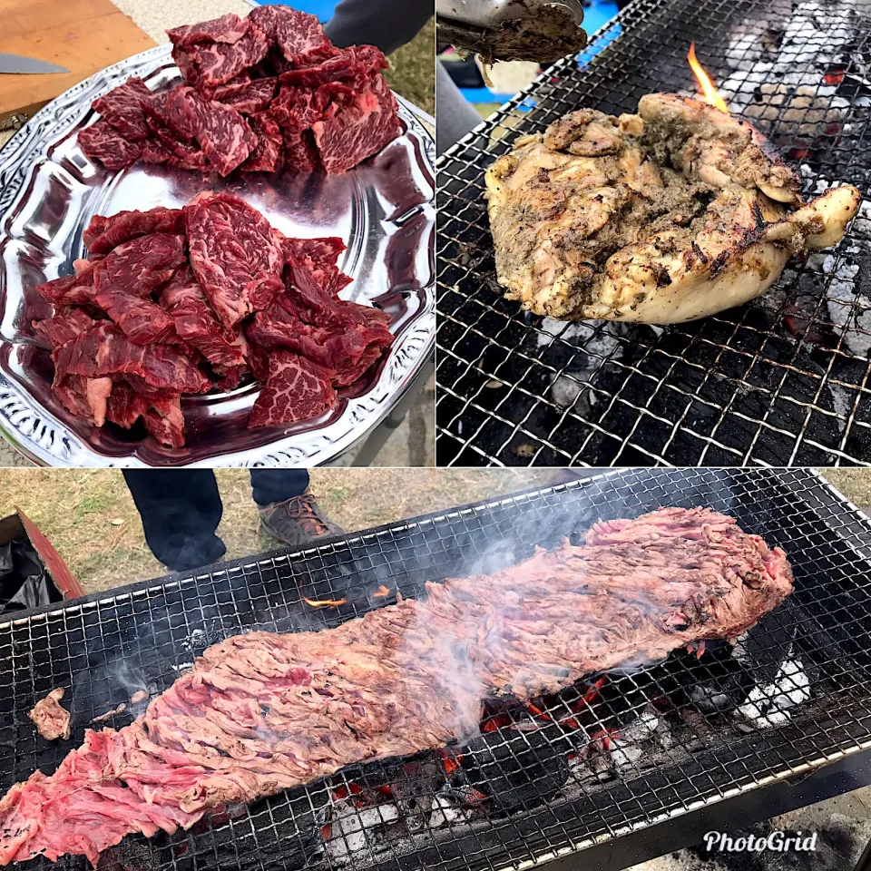 最高の肉でBBQ|塩豚骨さん