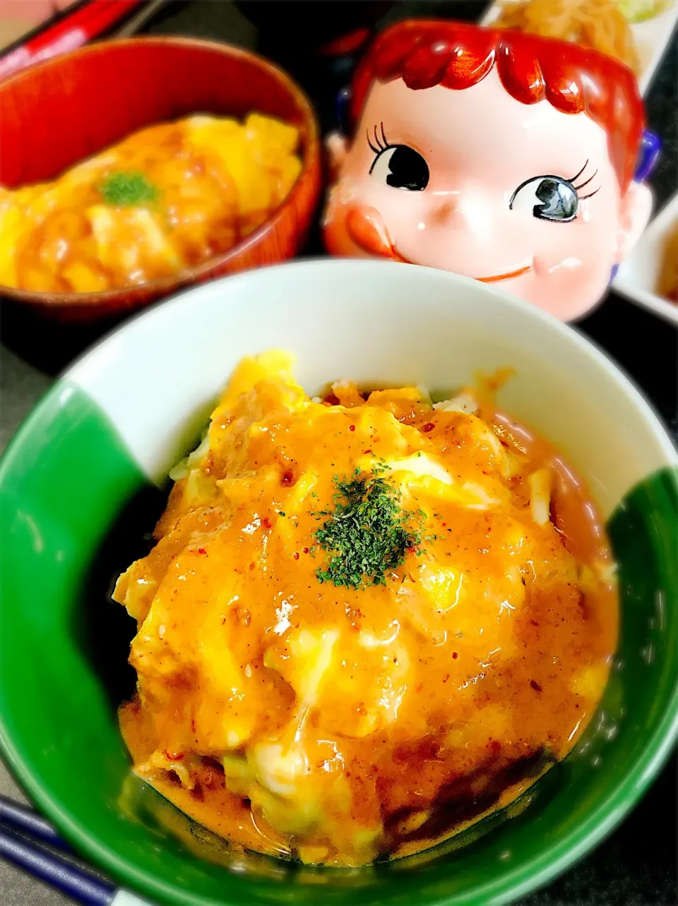 怪味ソース♡お豆腐たまご丼。|ぽき。さん