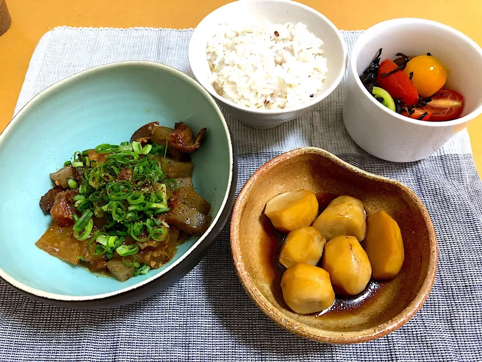 Snapdishの料理写真:今日の晩御飯|yumiyumiさん