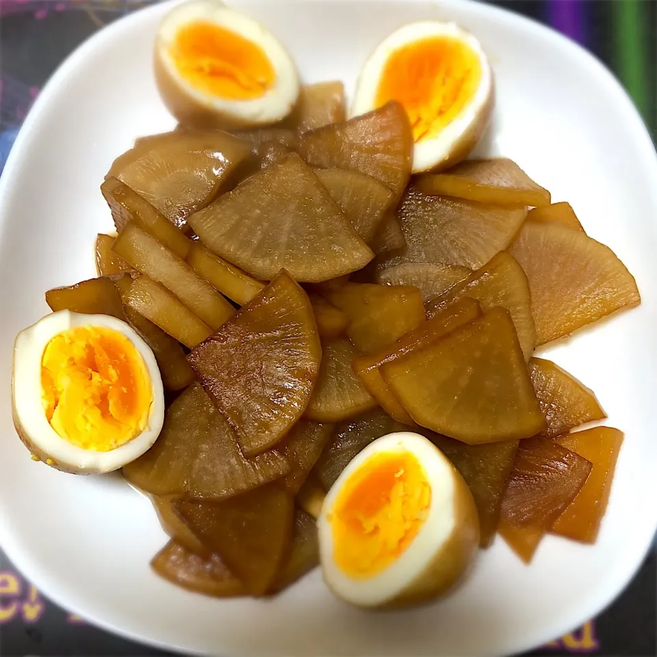 大根と卵の煮物|沙織さん