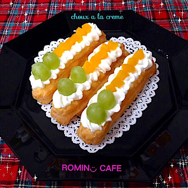 シュークリーム♡|ROMIN◡̈ CAFEさん