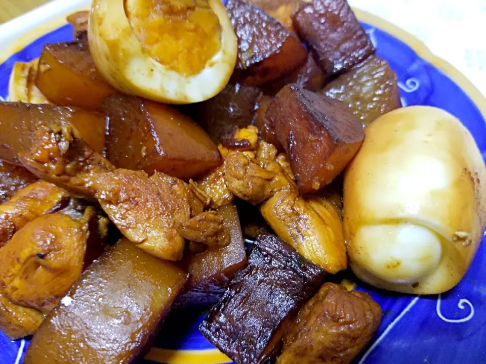 大根と卵の田舎煮|mush🍄さん