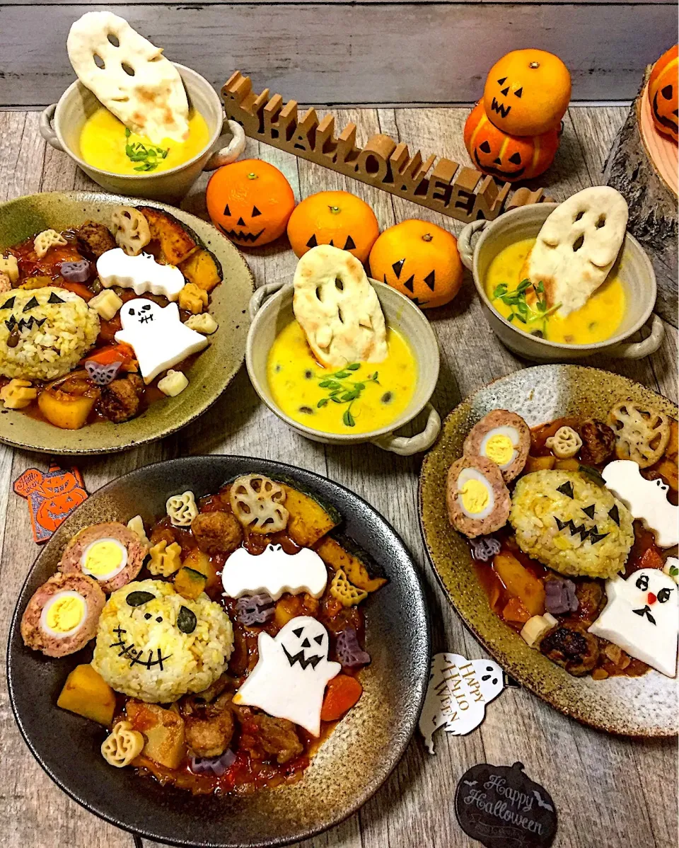 ハロウィンおうちごはん|あつみんさん