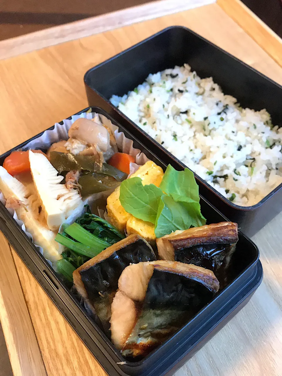 昆布鯖弁当|二キィさん