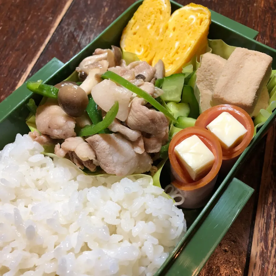 Snapdishの料理写真:2018.11.5  息子の弁当|miharu♡さん