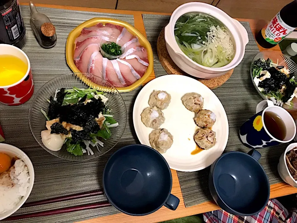 2018.11.4晩御飯|なちょすけさん