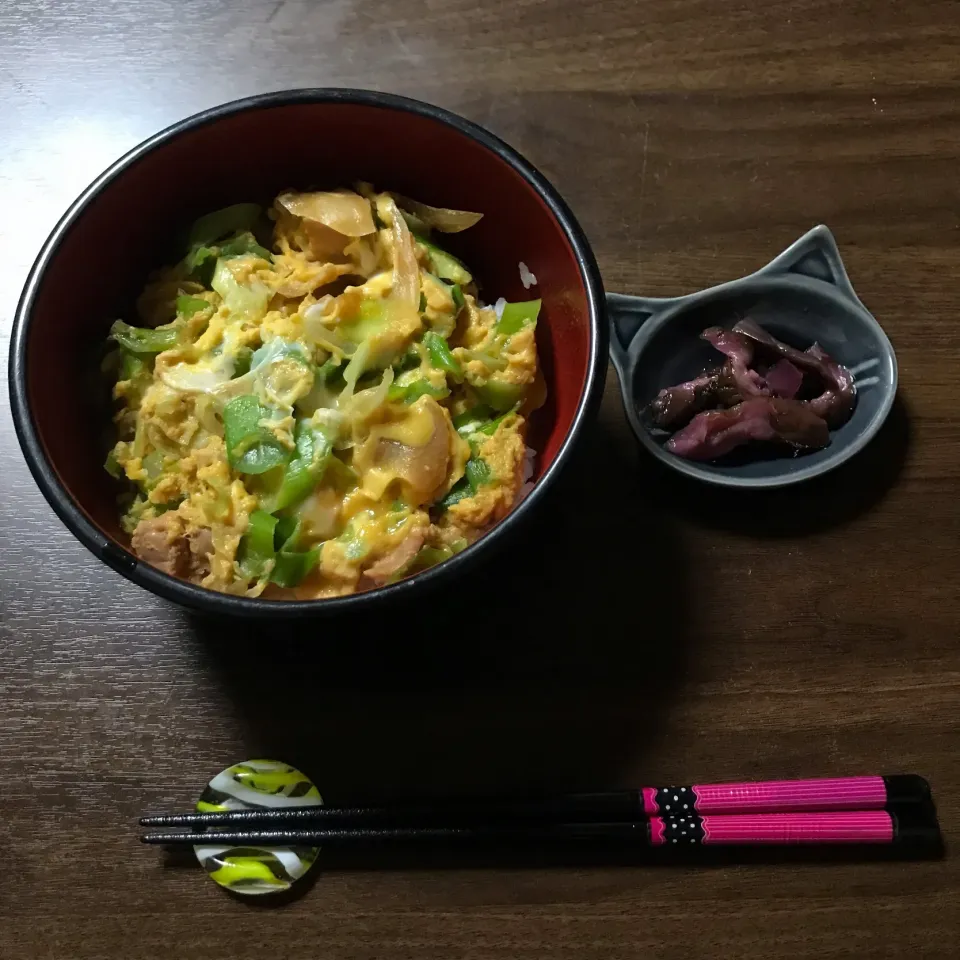 お昼ご飯〜親子丼🐣|perfuさん