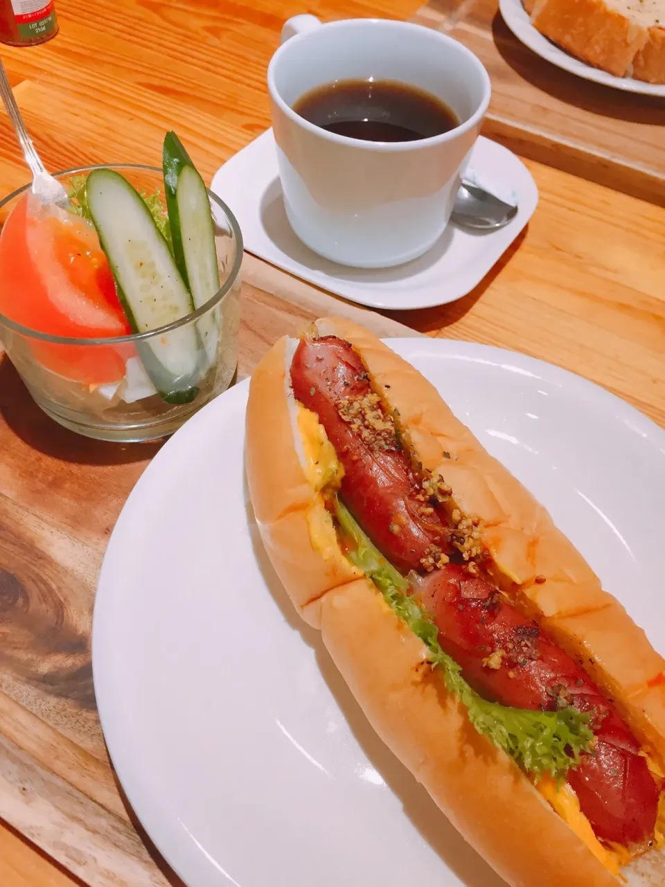 Snapdishの料理写真:緑橋 #サンドイッチ専門店 コッペパンモーニング|papicoさん