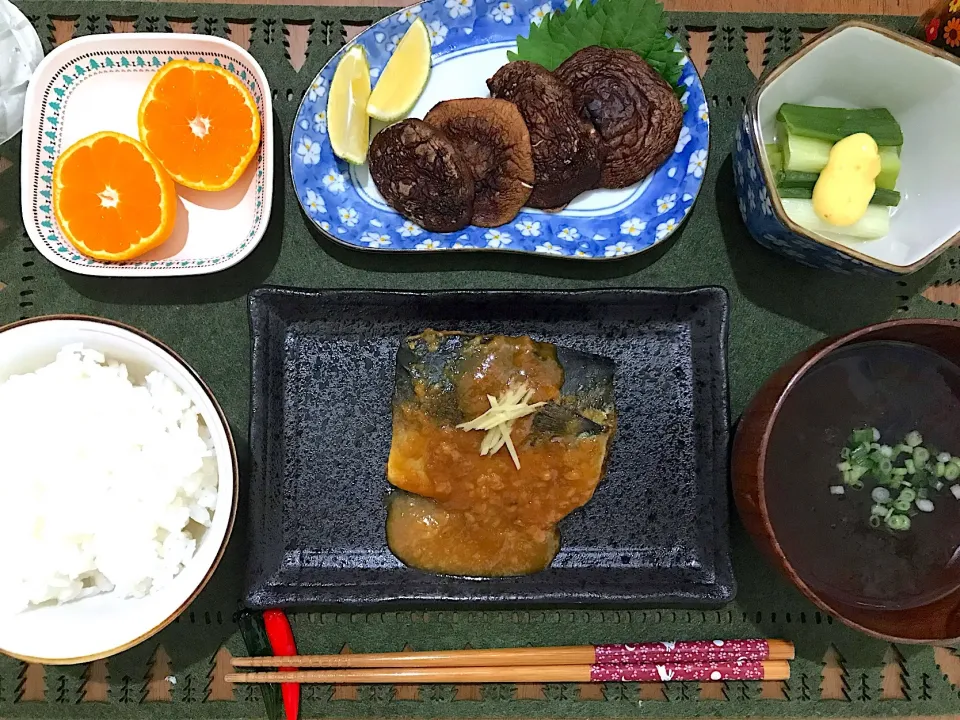 さば味噌定食|ゆうかさんさん