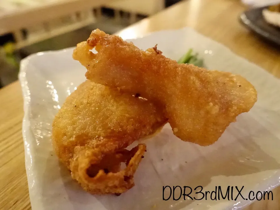 Snapdishの料理写真:鳥藤 築地魚河岸食堂店 かわ揚げ|ddr3rdmixさん