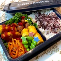 Snapdishの料理写真:長男お弁当|林茜さん