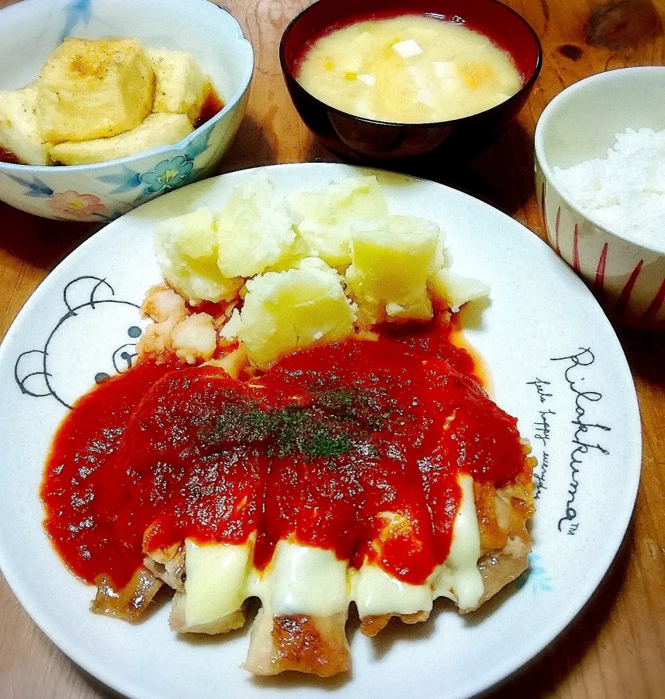 チキンチーズのトマトソース
揚げ出し豆腐|☆kawabata☆さん