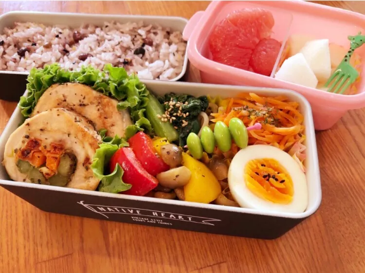 Snapdishの料理写真:旦那さんへのお弁当|yuriさん