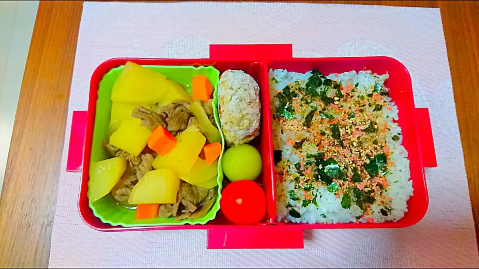 肉じゃが🎵旦那さんお弁当🎵😊|かおるcitronさん