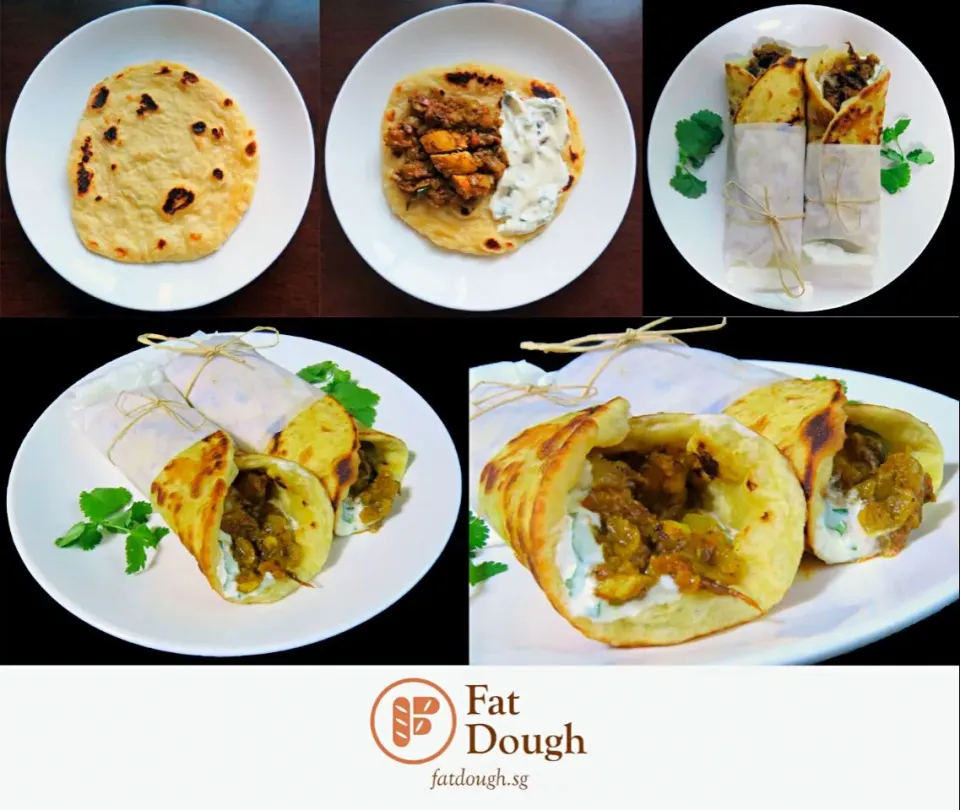 Tamil Black Pepper Chicken Curry Paratha Wrap|Daniel Limさん