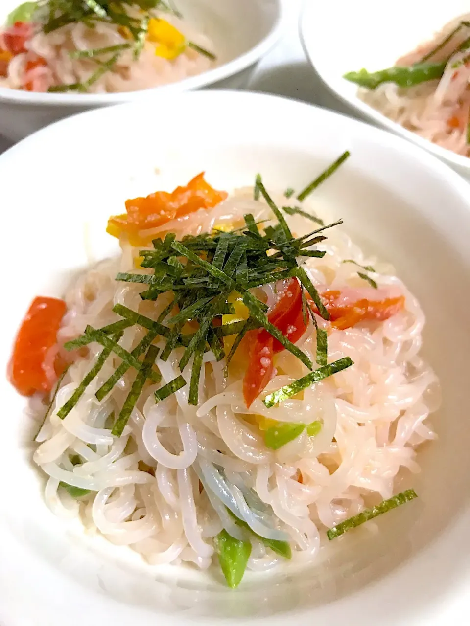 Snapdishの料理写真:明太子こんにゃくパスタ|けいさん