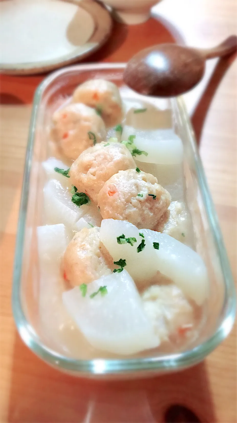 大根と鶏団子の煮物|はらぺこ青虫さん