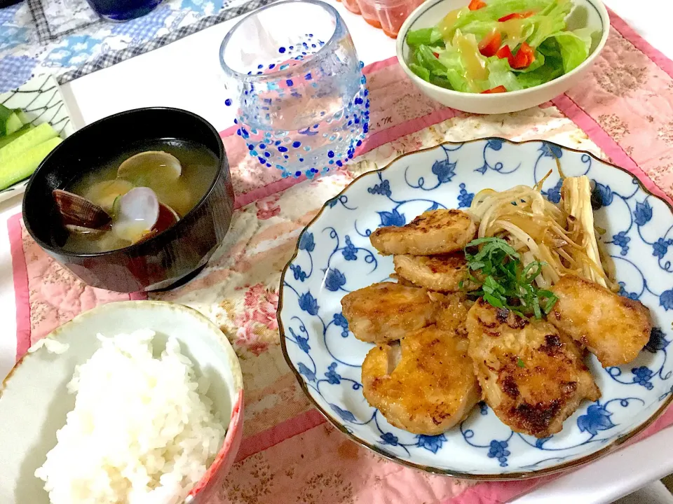 甘辛あっさり鶏むね肉の炒め物|えりちゃんさん