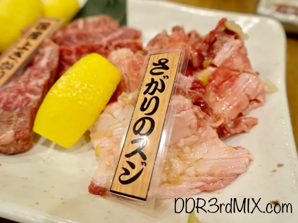 Snapdishの料理写真:焼肉乙ちゃん本店 さがりのスジ|ddr3rdmixさん