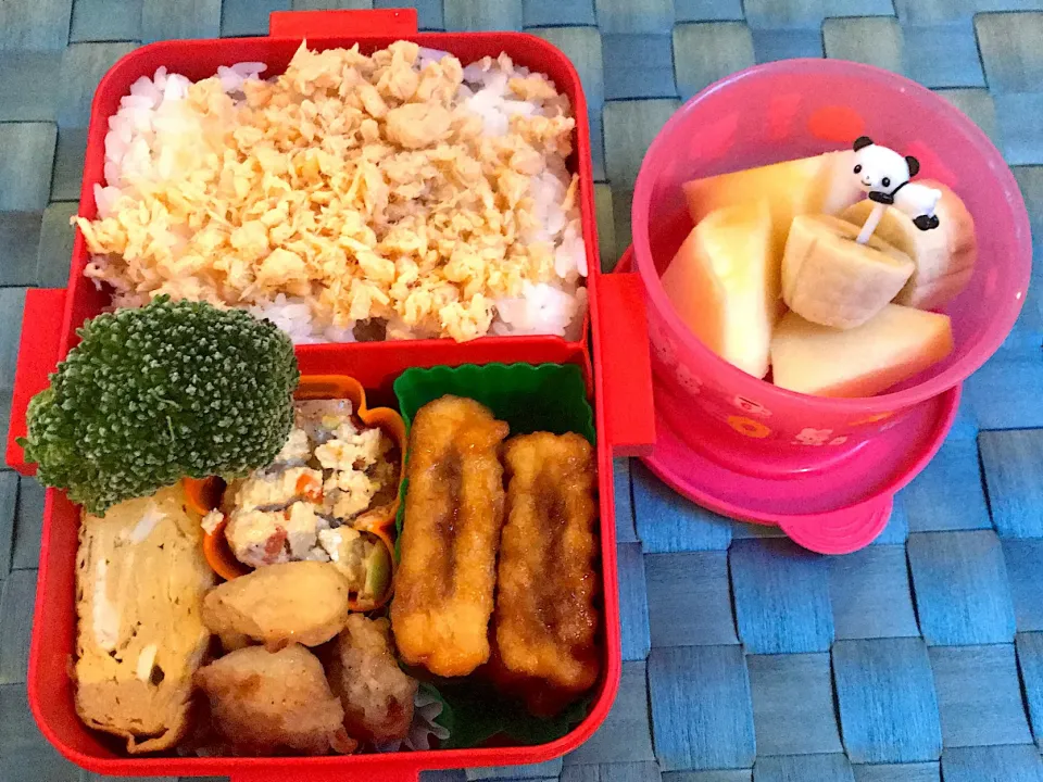 今日のお弁当 #中学生弁当  #obento  #lunchbox  #🍱  #お弁当|かれんさん