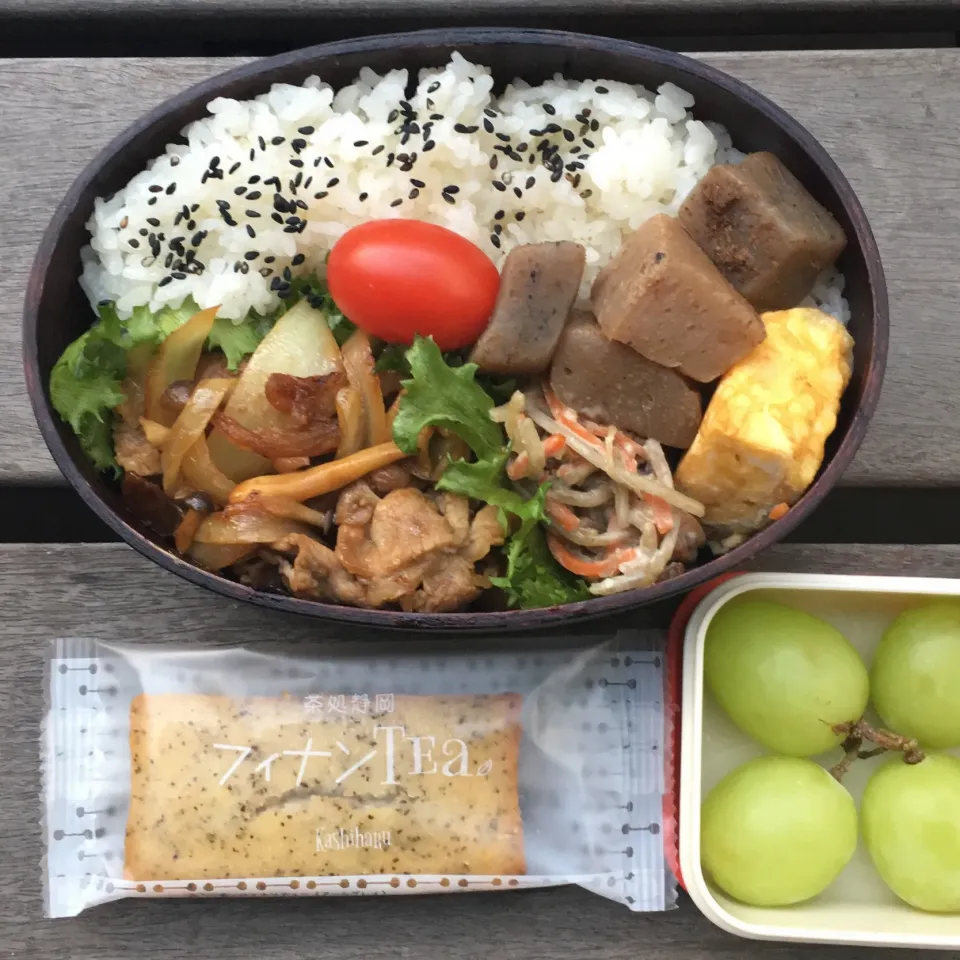 #曲げわっぱ弁当  #男子高校生弁当|さい。さん