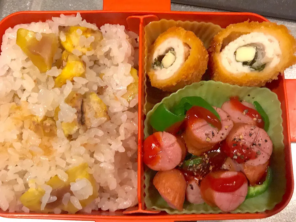 #本日のお弁当  #栗ご飯|Nao K. Tさん