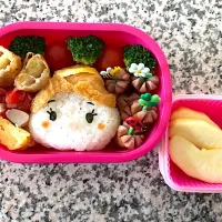 Snapdishの料理写真:ベル キャラ弁#ベル #美女と野獣|nasumさん