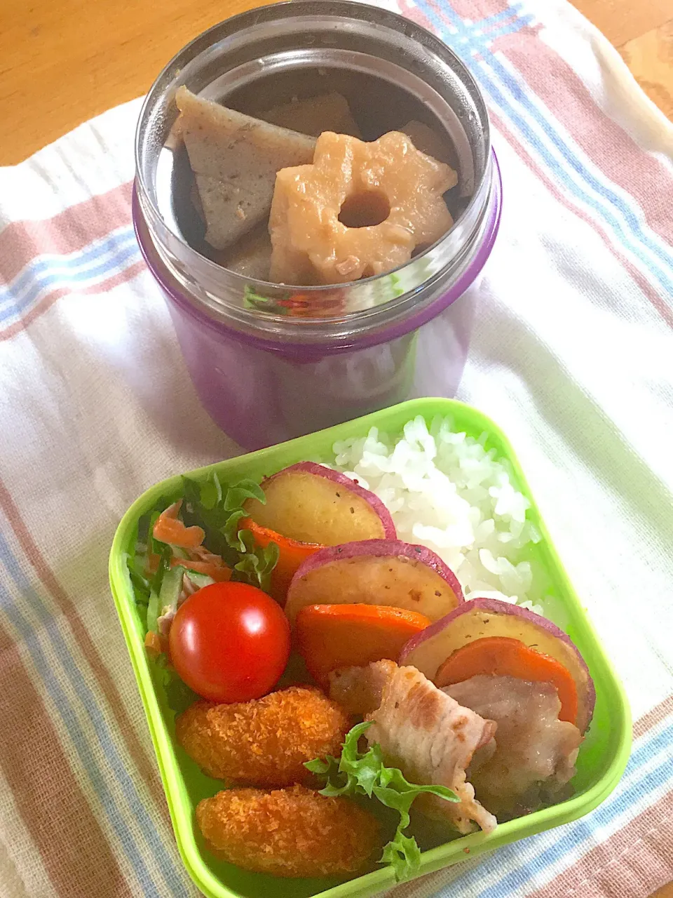 Snapdishの料理写真:おでん弁当|Rieさん