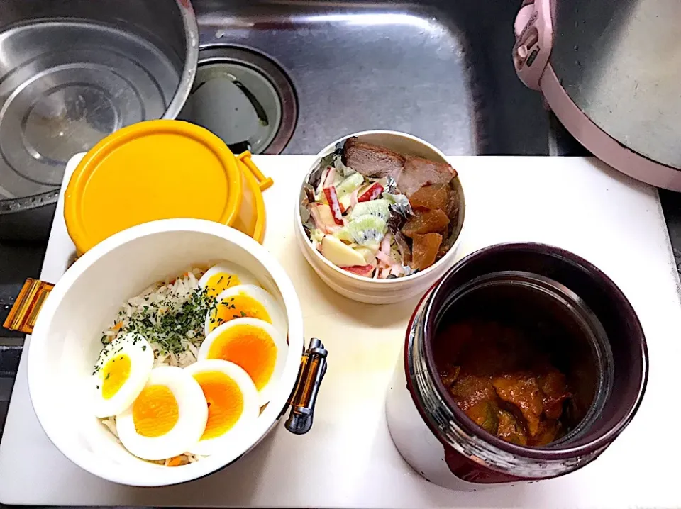 チキンカレー弁当☆|つばりん亭さん