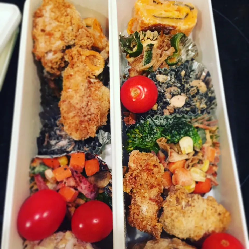 Snapdishの料理写真:今日のお弁当|kenji kojimaさん