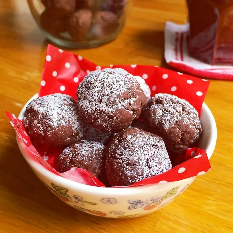 オイルで簡単♪チョコチップココアクッキー♪|ニコさん