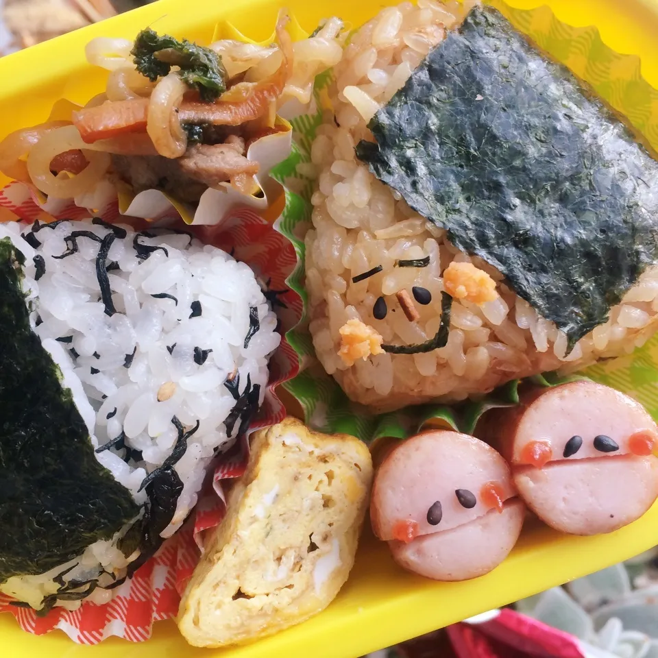 醤油おにぎりくんとおともだち。|はるちるさん