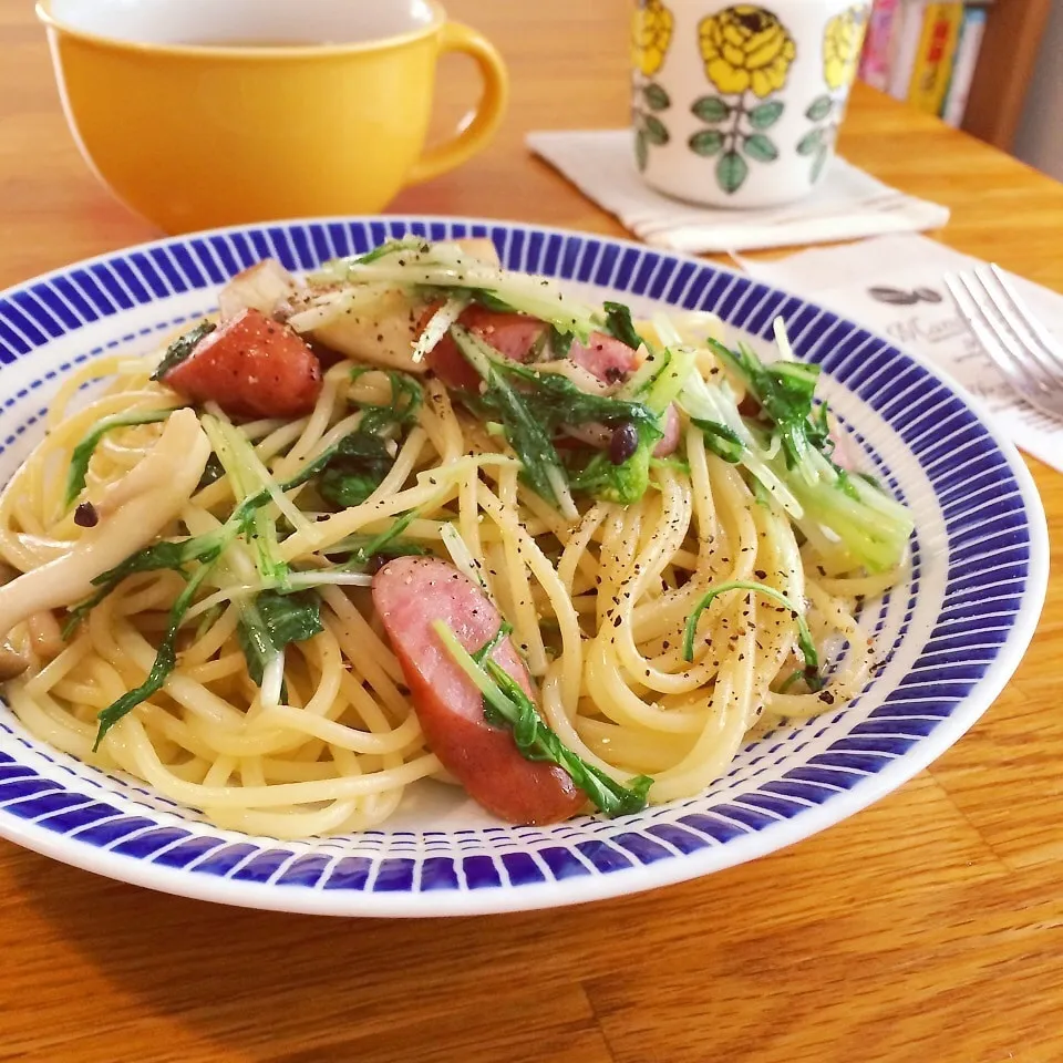 白だし×柚子胡椒のパスタ♪|ニコさん