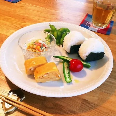 Snapdishの料理写真:ワンプレート♪家ランチ♪|ニコさん