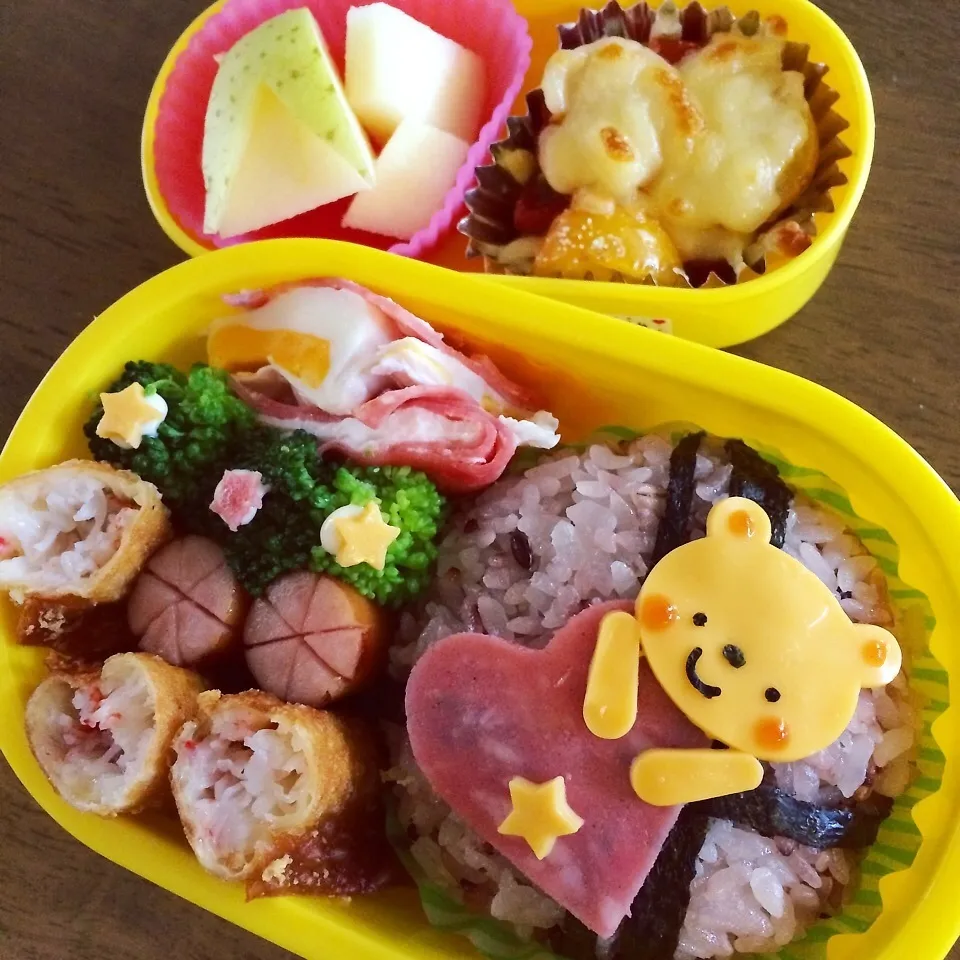 くまちゃん弁当|はるちるさん