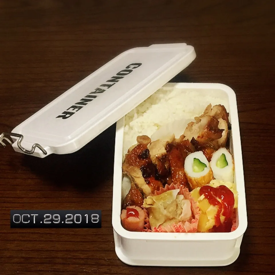 Snapdishの料理写真:男子高校生弁当|TOMOさん